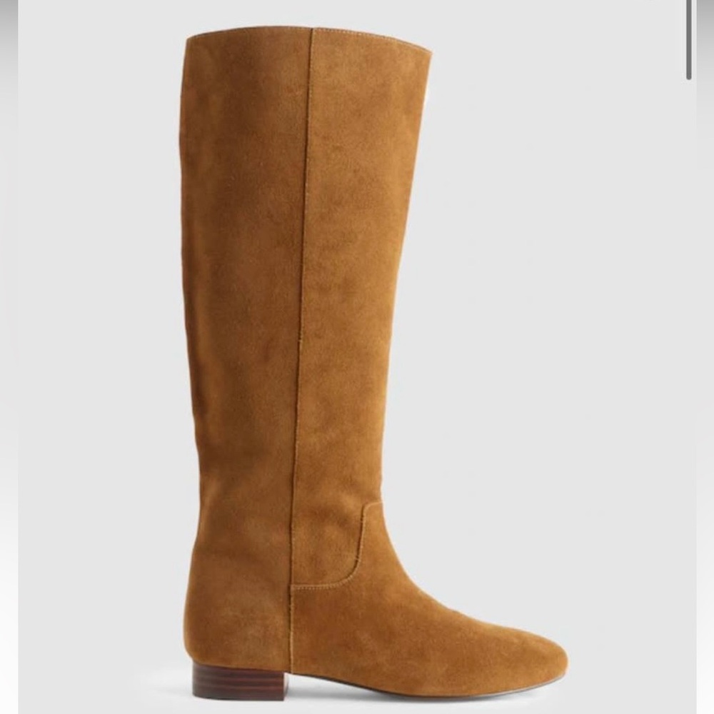 Madewell real suede boots new